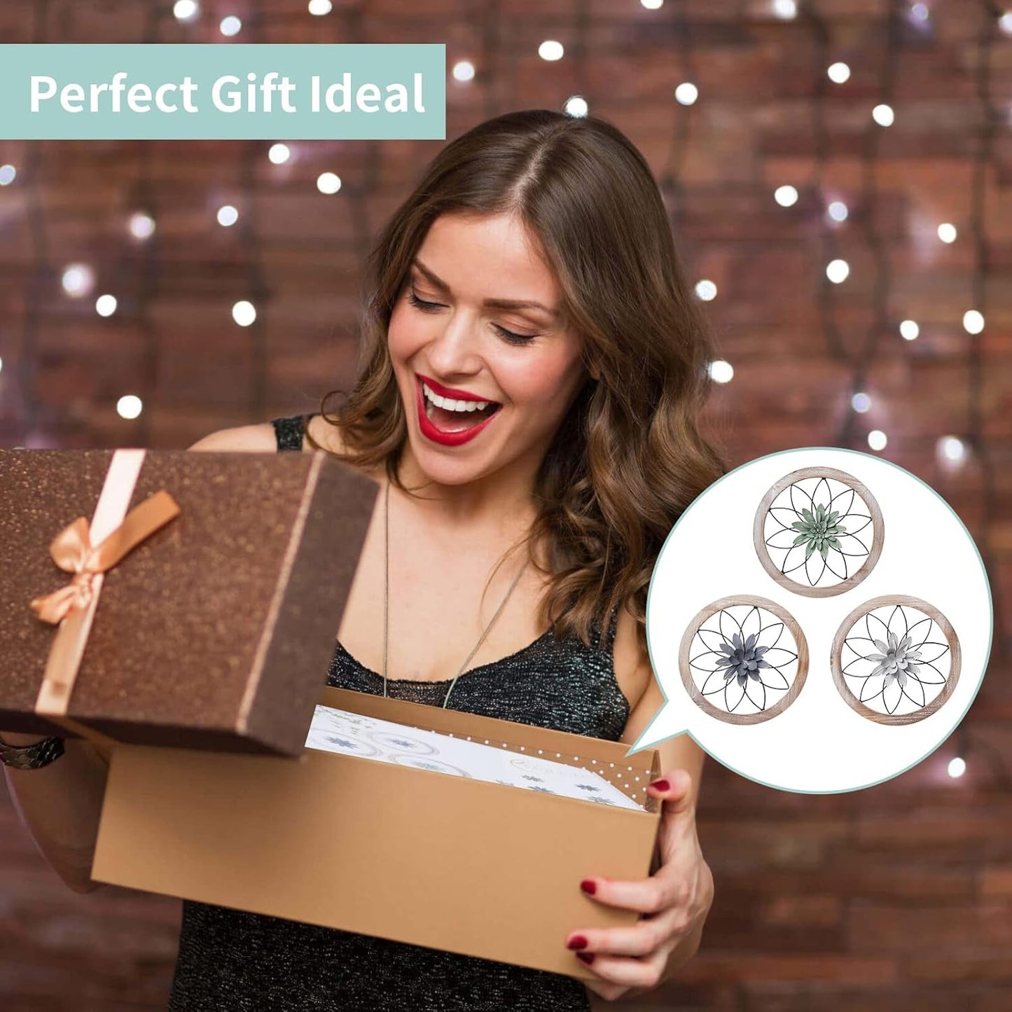 3 Piece Round Wall Decor Piece