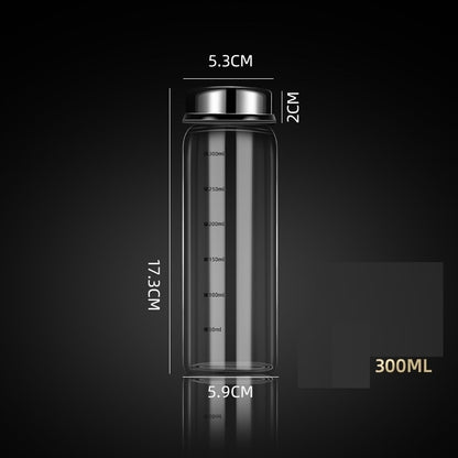 Rotary Seasoning Glass Bottle