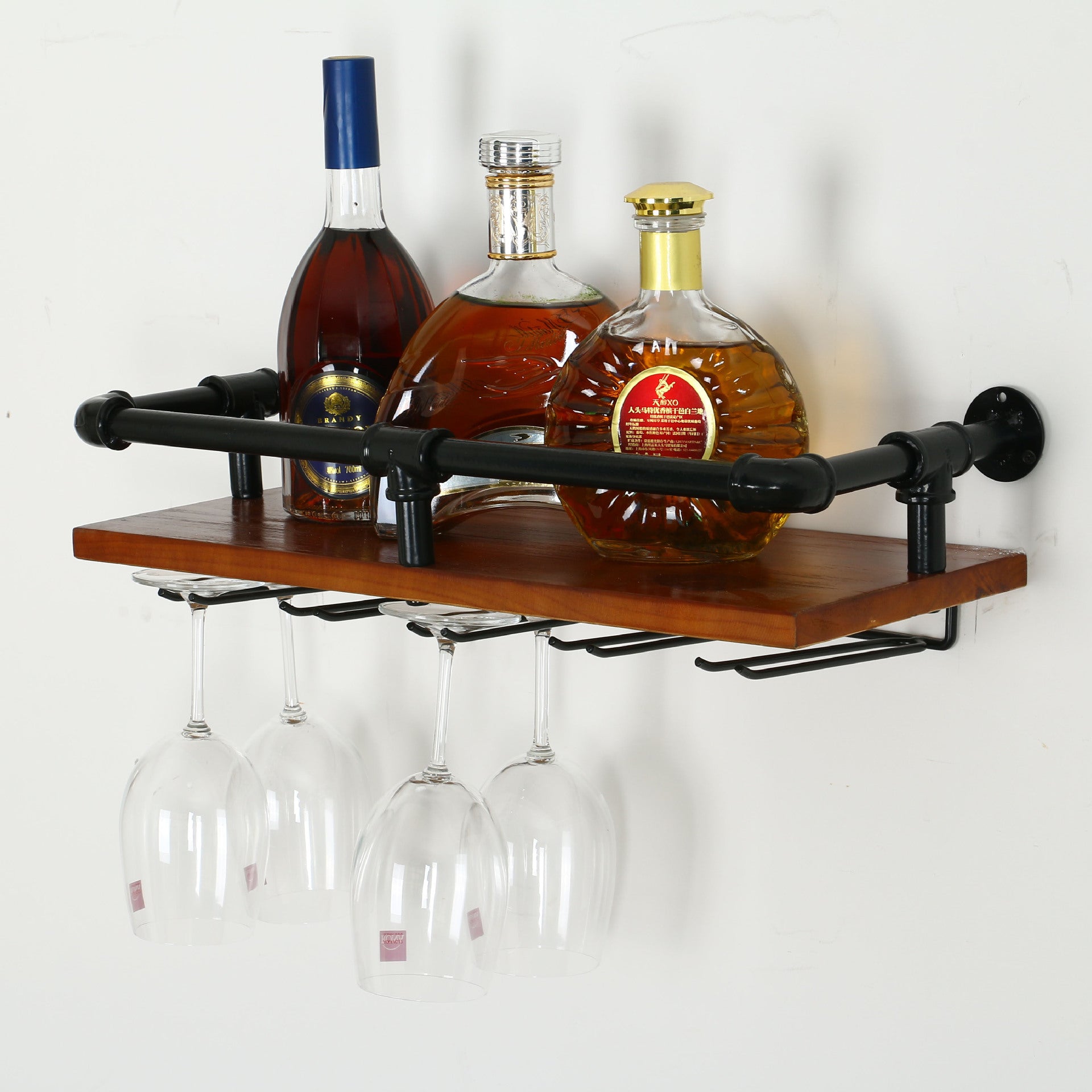 Bar Hanging Wall Mounted Wine Rack