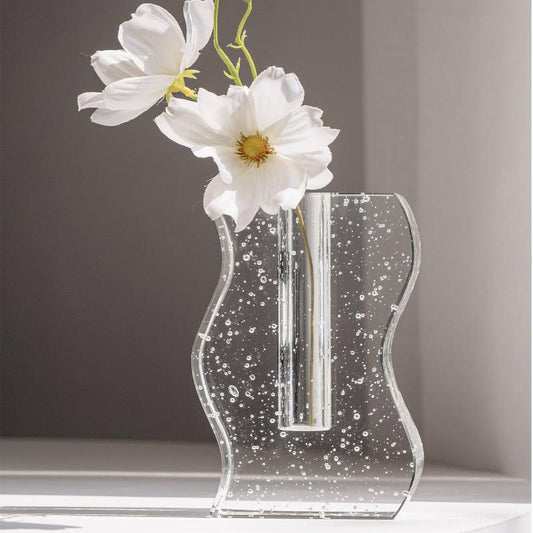 Transparent Crystal Vase