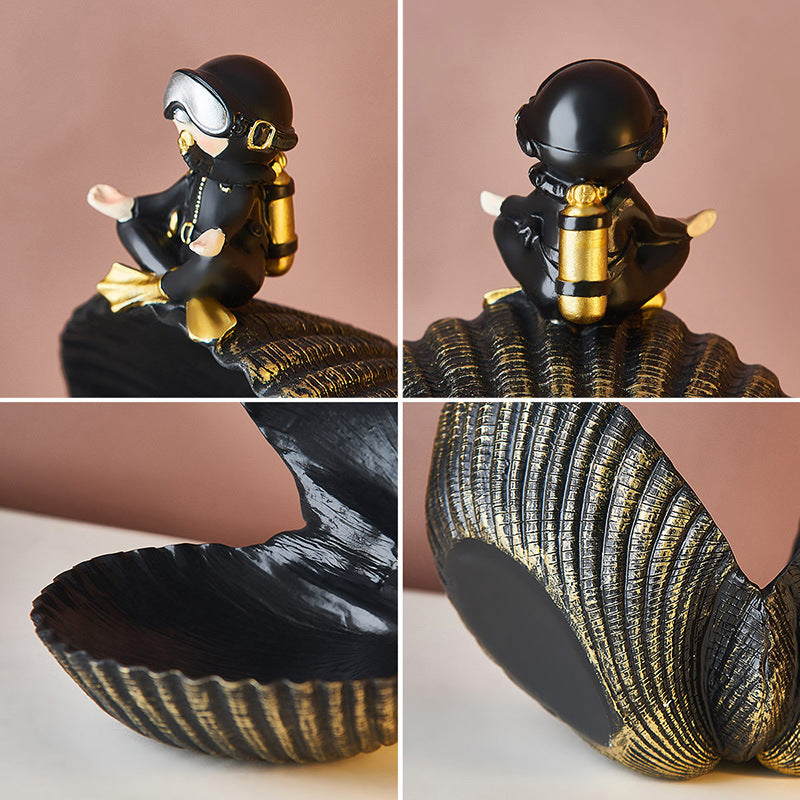 Diver Storage Decoration Ornament