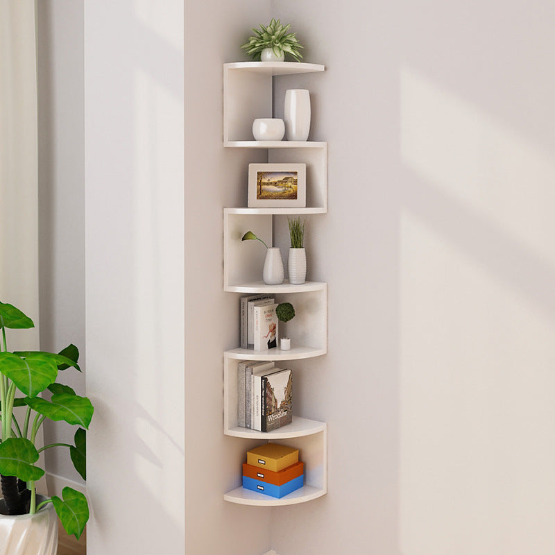 Creativity Lattice Wall Corner Shelf