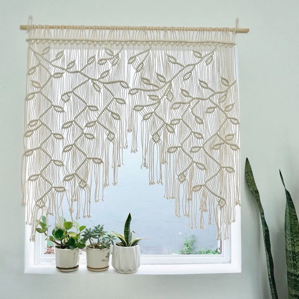 Hand Woven Tapestry Wall Curtains