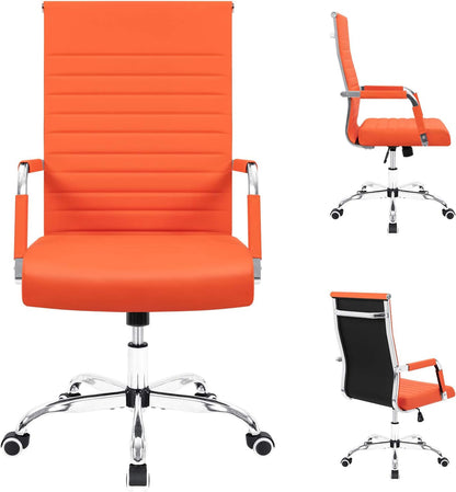 Mid-Back Leather Executive Chair
